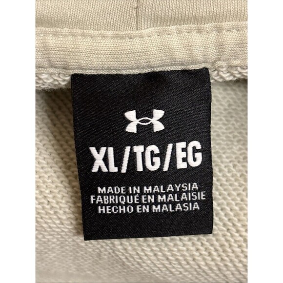 Under Armour Men's Project Rock Heavyweight Tools Of The Trade Full-Zip Hoodie - Picture 9 of 11